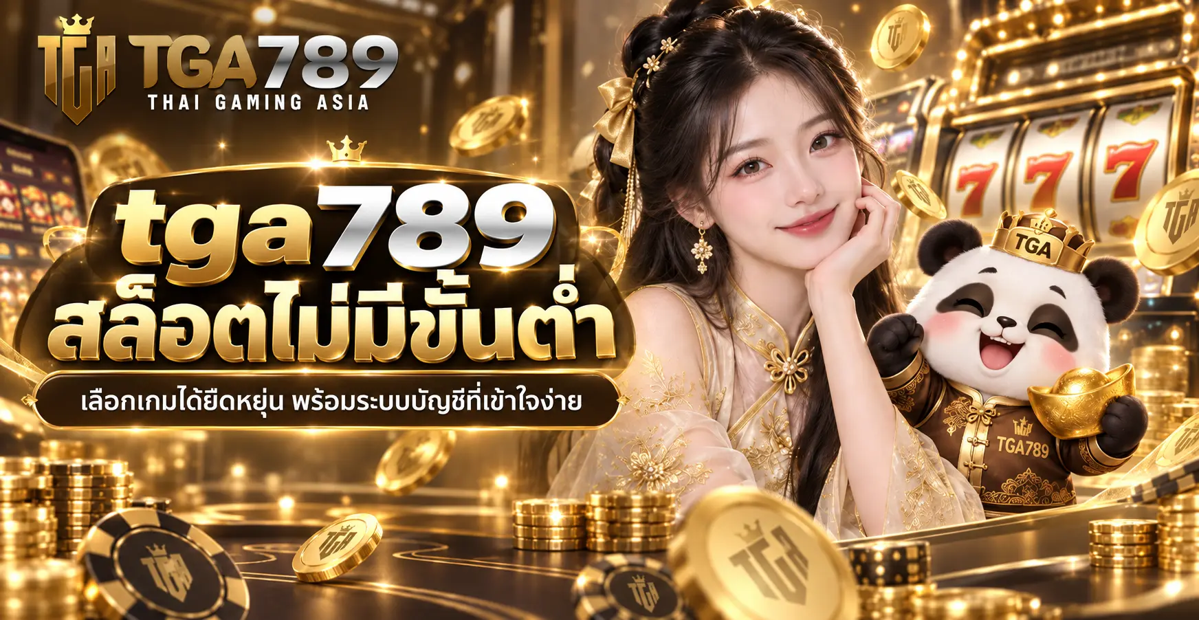 tga789 สล็อตไม่มีขั้นต่ำ เลือกเกมได้ยืดหยุ่น พร้อมระบบบัญชีที่เข้าใจง่าย